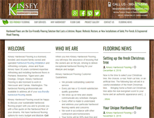 Tablet Screenshot of kinseyhardwoodflooring.com